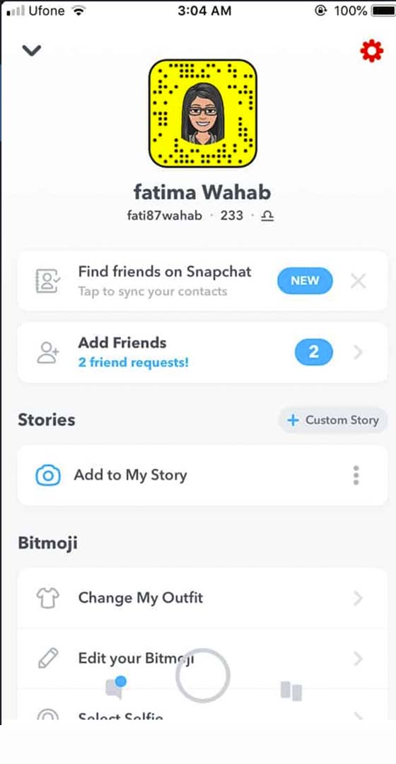 Ställ in spårning av Snapchat-profiler